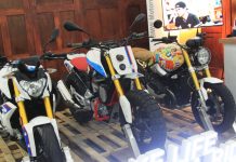 Maxindo Moto Boyong Motor Modifikasi BMW G310R di Kustomfest 2017 modifikasi BMW G310R