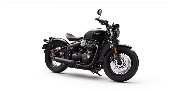 Triumph Bonneville Bobber Dihadirkan dengan Warna Hitam Total