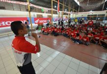 Jelang Honda Dream Cup 2017 Jakarta, Rheza Danica Sharing di HDC Tour Honda Dream Cup 2017