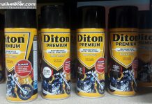 Diton Premium, Cat Semprot Instan Khusus Sepeda Motor Diton Premium, Cat Semprot Instan Khusus Sepeda Motor