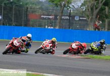 Start Kurang Mulus, Rheza Danica Justru Juara Race 1 Sport 250 Kejurnas IRS Seri 4 Rheza Danica Justru Juara
