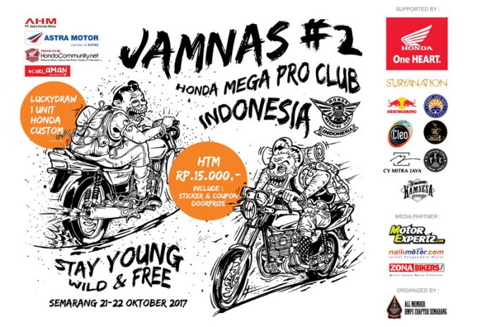 JAMNAS #2 Honda Mega Pro Club Akan Berlangsung 21-22 Oktober