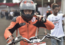 Old Fox Never Dies! Jusri Pulubuhu Podium 2 Drag Race H-D 1.550cc Jusri Pulubuhu