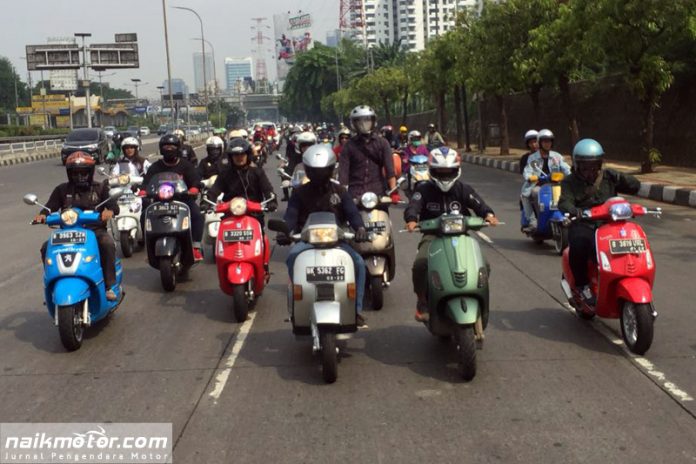 Pembukaan Jakarta Custom Culture 2017 Diawali Riding Tebus Dosa Emisi