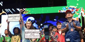 lucky draw Kustomfest 2017