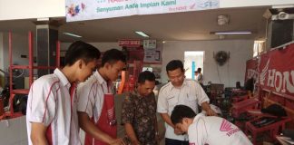 Pasar Spare Part Naik 17 Persen, bengkel resmi AHASS