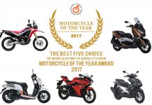 lima motor terbaik finalis Forwot motorcycle of the year 2017