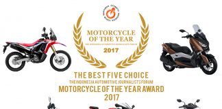 lima motor terbaik finalis Forwot motorcycle of the year 2017
