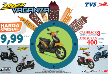 Promo Akhir Tahun, Skutik TVS Dazz Digitech-R Dijual Rp 9,99 Juta TVS Dazz Digitech