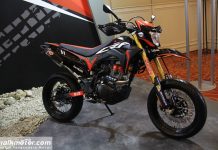 Modifikasi Honda CRF150L Supermoto yang Bikin Ngiler Modifikasi Honda CRF150L Supermoto
