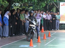 Shell dan Disdik DKI Jakarta Beri Pelatihan Safety Riding Anak SMK Pelatihan Safety Riding