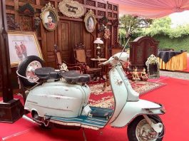 Ada Lambretta Tua di Pernikahan Kahiyang Ayu dan Bobby Nasution lambretta Tua di Pernikahan Kahiyang Ayu dan Bobby Nasution