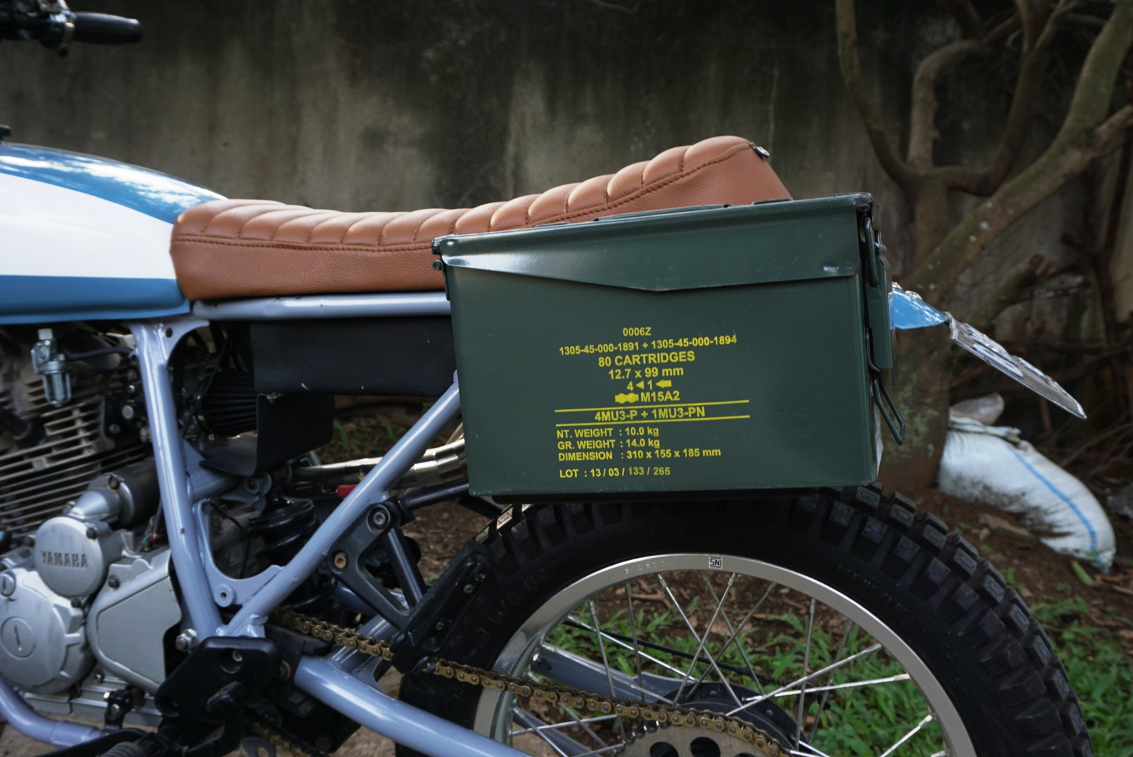 Triumph 110 Scrambler by down and out