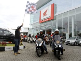 470 Peserta Ikuti Honda PCX Fun Rally di 9 Kota Besar Honda PCX Fun Rally 2017