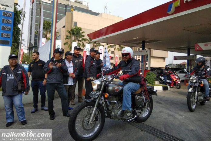 Pertamax Enduro Jelajah Energi Negeri Dipimpin Oleh Bucek Depp