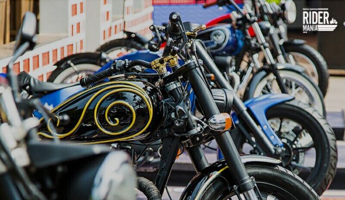 Royal Enfield 650 kembali diperkenalkan di Rider Mania