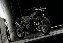 Tracker Berbasis Yamaha XJR1300 Ini Dipersembahkan untuk Valentino Rossi Tracker Berbasis Yamaha XJR1300