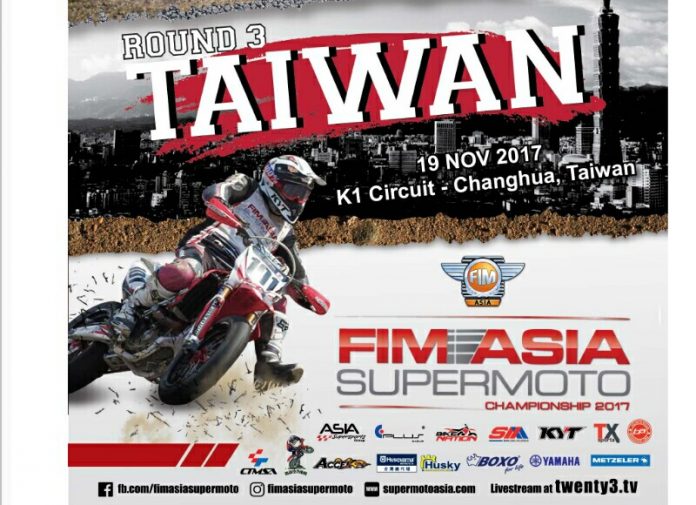 Supermoto Asia Seri 3 di Taiwan