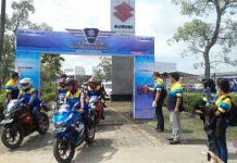 Sambil CSR, 500 Motoris Riuhkan Suzuki Bike Meet 2017 Batam Suzuki bike meet 2017 batam