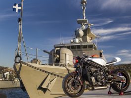 Motor DNA Filters DCR-017 Cafe Racer Custom Berbasis KTM RC8R DNA Filters DCR-017 Cafe Racer Custom