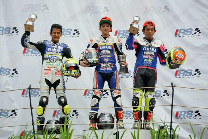 Wahyu Aji Podium di Race 2 Kejurnas Sport 150cc