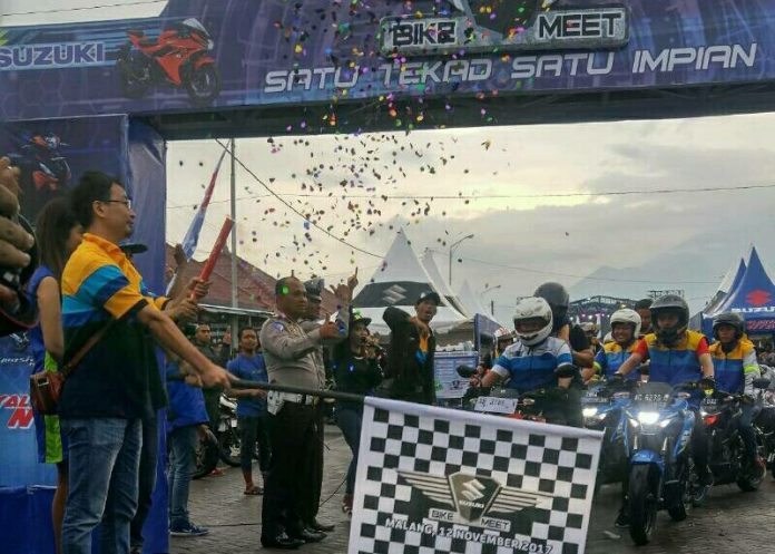 Suzuki bike meet menyambangi medan dan malang