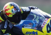 AGV Rilis Replika Helm Rossi 20 Tahun Lalu di GP 125cc AGV
