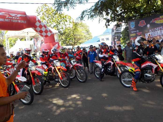 3 Honda CRF150L sebagai Hadiah Jambore Adventure Trail