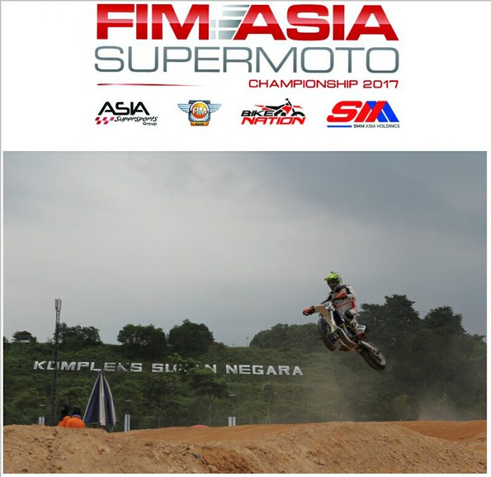 Trakarn Thangthong Juara FIM Asia Supermoto Championship 2017