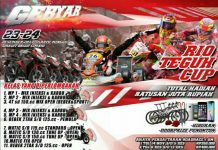 Besok, Gebyar Rio Teguh Cup 2017, Event Akbar Multirace Akhir Tahun Gebyar Rio Teguh Cup 2017