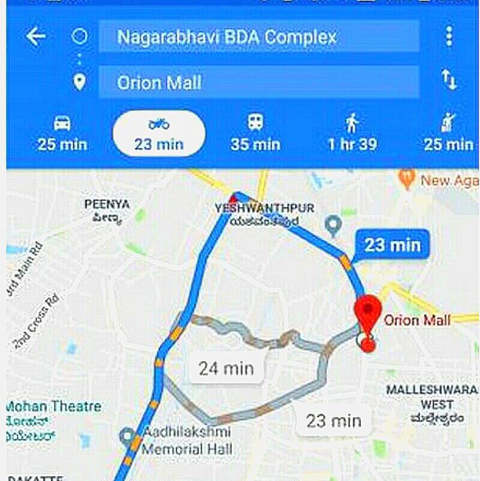 Google Maps meluncurkan navigasi sepeda motor