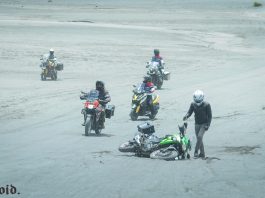 Call of VOID V Memecahkan Rekor Peserta, 131 Pengendara Versys Berpartisipasi COV V