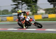 Hujan Badai Membatalkan Moto 2 Supermoto Asia 2017 Singapura Supermoto Asia 2017 Singapura