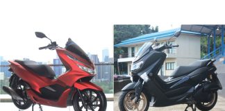 Yamaha NMax 155 dan Honda PCX 150