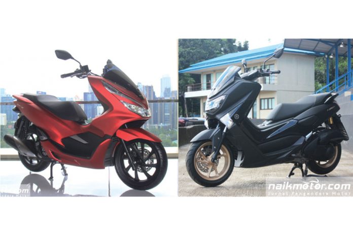 Yamaha NMax 155 dan Honda PCX 150