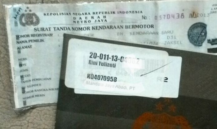 Penghapusan Denda Pajak Kendaraan Bermotor