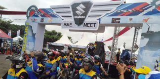 Suzuki Bike Meet 2017 Banjarmasin Gaungkan Budaya Peduli Sosial