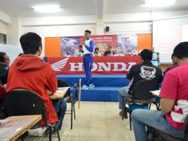 Wahana Bidik Mahasiswa dalam Edukasi Safety Riding Wahana Bidik Mahasiswa dalam Edukasi Safety Riding