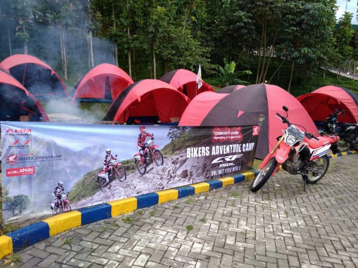 Wahana Mengajak Komunitas Kemping Sambil Memperkenalkan Honda CRF150L