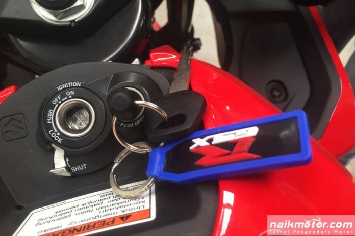 GSX-R150 Shuttered Key