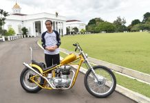 Terlanjur Kepincut, Jokowi Beli Motor Kustom Chopperland Jokowi