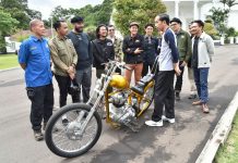 Setang Tinggi Jadi Alasan Jokowi Suka Motor Chopper Jokowi