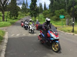 Touring Honda PCX Club Indonesia, Hobi Plus Kegiatan Sosial Honda PCX Club Indonesia