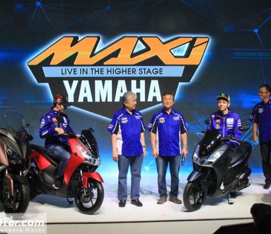 Launching Yamaha Lexi 125 Dihadiri Vinales dan Rossi, Harga di Bawah Rp 20 Juta Launching Yamaha Lexi 125
