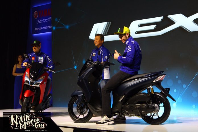 fitur dan spesifikasi Yamaha Lexi Standar dan Lexi-S.