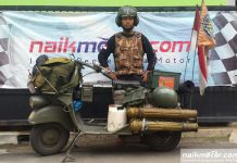 Modifikasi Bajaj Deluxe Army Look, Utamakan Fungsi Buat Touring Jauh Bajaj Deluxe