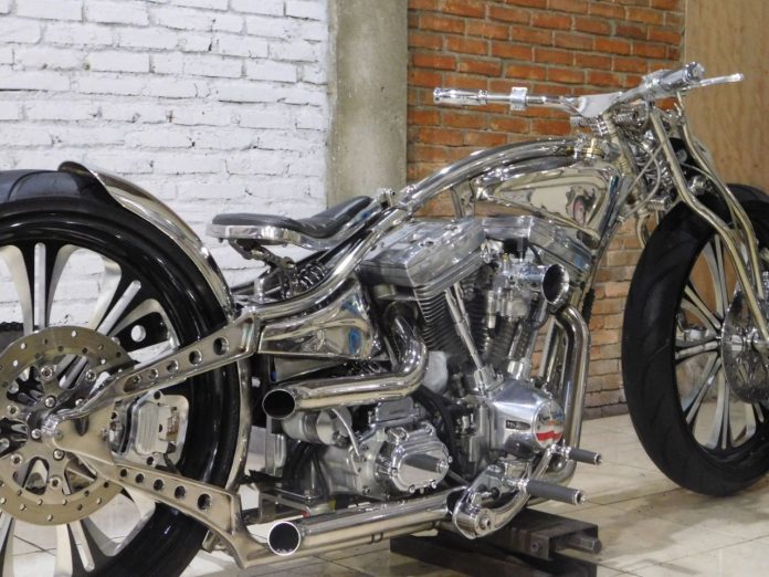 Motor Custom Stainless Steel Krom Works Juga Akan Tampil di MBE Verona