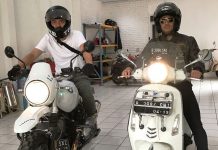 Naik BMW dan Vespa Putih, Omesh dan Irfan Rilis Bandung Kunafe Crush Bandung Kunafe Crush