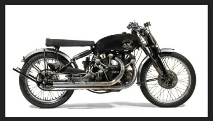 Vincent Black Lightning 1951 Laku Rp 12 Miliar