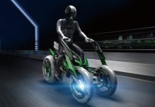 Motor Konsep Roda Tiga Kawasaki Ala Transformer Bisa Berubah Bentuk Motor Konsep Roda Tiga